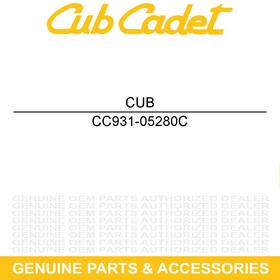 931-05280c Cub Cadet Fender Left Hand Rr Volunteer Efi 747 4x4 48g 487 486 485