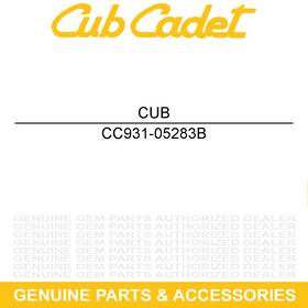 931-05283b Cub Cadet Lower Fender Right Hand Rr Volunteer Wt Tracker Sport