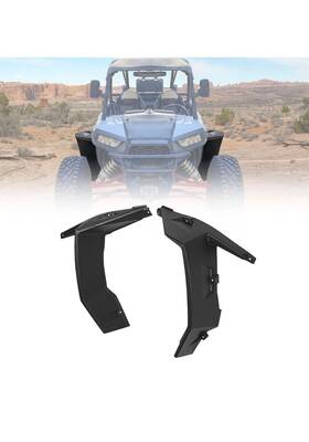 Eb-109 Cusautv 2pcs Front Xxl Extended Fender Flares Compatible With Polaris Rzr 1000 2014-2023