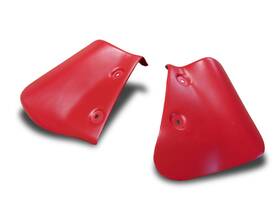 Hon-as-atc250rsuper-r Dc Plastics New Honda Atc250r 83-84 Red Plastic Super Air Scoops Atc 250r