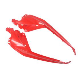 Autv-x3-045rd Dxfpark #atdxf Red Front Rear Fender Flares For 2017 - 2023 Can Am Maverick X3 / Max Turbo R Rr