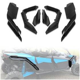 Ecotric Mp-023 Extended Fender Flares Compatible With 2017-2023 Can Am Maverick X3 Max