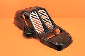 2gu-21511-60-00 Fullbore 1987-2006 Banshee Yfz350 Black Front Nose Fairing Plastic Fender Billet