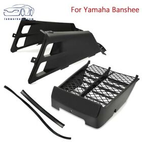 Su783058ku Gas Tank Side Cover Radiator Grill For Yamaha Banshee 1987-2001 2002-2006 Black