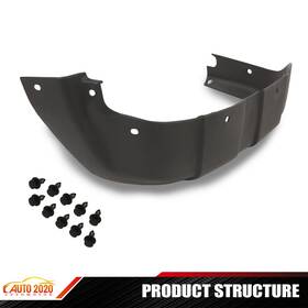 E-03rsa5710bdm Grandorange Fender Flares Mud Guards Fit For 1995-2004 Trx400 Trx450 Foreman Flap Textured