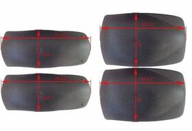 7.010.059 Hammerhead Front/rear Fender 150cc 250cc Go Kart Sunl Kinroad Kandi Roketa Taotao Dune Bugg