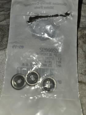 12200092 Harley Davidson Bag Of 3 New Oem Retaining Clip Touring Front Fender