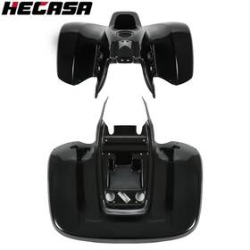 Bsap000006087 Hecasa For 1993-2005 Honda Trx90 Black Abs Plastic Front And Rear Fenders Set 1994