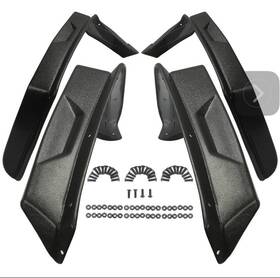 Utse000006262 Hecasa 4pcs Front And Rear Fender Mud Guard For Polaris Sportsman 570 450 325 2014-2021