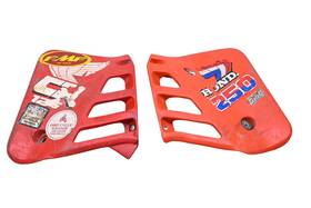 19071-ks6-700 Honda 87 Cr125r Left And Right Fuel Tank Covers