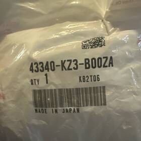 43340-kz3-b00za Honda Genuine Oem Rear Brake Cover Plastic A45