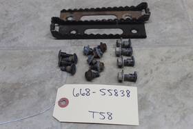 50610-hp5-600 Honda 12-13 Foreman 500 07-14 Rancher 420 Footwell Foot Well Step Plates And Bolts