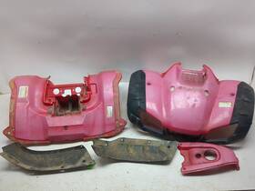Honda 61100-hn5-l50zb 00-06 Trx350te Trx Rancher 350 Front Rear Fender Set With Tank Cover