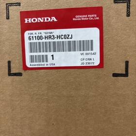 61100-hr3-hc0zj Honda Part - R. Fr. Fender