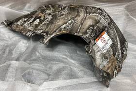 61100-hr3-hh0zc Honda 14-25 Rancher 420 Right Front Fender Camo Plastic Fourtrax Fast Ship
