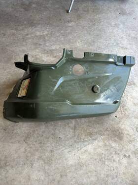 61100-hr3-w50zc Honda 14-25 Rancher Trx 420 Right Front Fender Green Plastic Fourtrax Oem Used