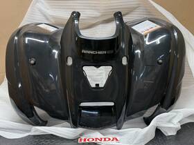 61105-hp4-a30ze Honda 07-13 Rubicon Rancher 420 Front Fender Black Plastic Trx420 Fast Ship
