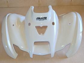 61105-hp5-u60zb Honda 61105-hp5-600zb Nos Oem White Front Fender Fourtrax