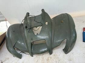 61105-hp5-a10zb Honda Rancher 420 Fm 08 Fender Front Green #128