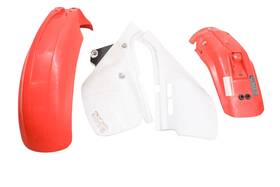 61105-my6-770zb Honda 03 Xr650l Front And Rear Fenders Side Covers