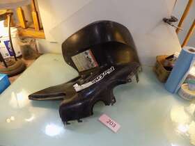 61200-hf7-000 Honda Trx90 Fourtrax 90 Left Side Green Black Oem Plastic Fender Front 93-05
