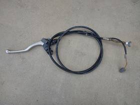 61861-hb3-000 Honda 1989-2008 Yamaha Breeze Grizzly 125 Rear Brake Lever Perch And Cable