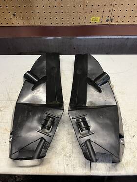 61867-hm8-b00 Honda 2014 Recon 250 Oem Inner Fenders Lh/rh Splash Mud Guards Shield Set