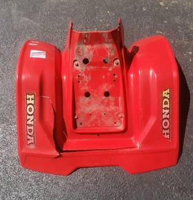 80100-965-003 Honda 1983 1984 1985 Atc 200x Rear Fender Oem 200 X Atc200c Plastics 83 84 85