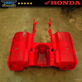 80100-ha8-770za Honda Oem 1987 Fourtrax 250 Trx250 Rear / Back Fender Mud Splash Guard Plastic