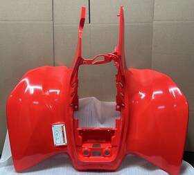 80100-hp1-a00zb Honda 06-14 Trx 450er Rear Fender Plastic Trx450er Red Oem