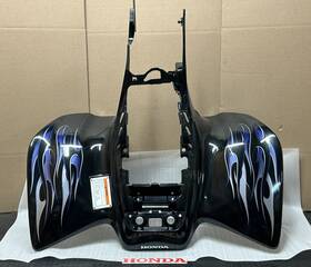 80100-hp1-a30za Honda 04-09 Trx 450r Rear Fender Plastic Trx450r Black Oem