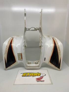 80100-hp1-b30za Honda 2006 White Oem Trx450er Trx Plastic Rear Fender 06-14 Trx450r 450r 450er