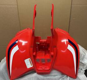 80110-hp2-af0zb Honda 06-26 90 Oem Rear Red Fender Plastic Black Trx90 Fast Ship