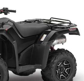 80110-hr4-a40zd.110b Honda Foreman 500 Black Rear Fender Oem