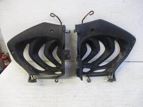 80121-hp6-a00za Honda 08 Trx 700xx Left Right Heel Guard 2008-2009