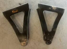 80124-hb3-840 Honda 86 87 88 Trx 200 Sx 200sx Oem Rear Fender Support Set Brackets