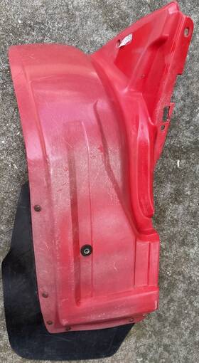 80150-958-681za Honda 1982 1983 1984 1985 Atc 200 E Left Rear Fender And Mudflap