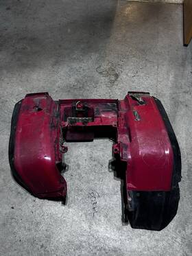80210-ha7-730za Honda 1987 Trx350 4x4 Foreman Rear Fender Red Plastics