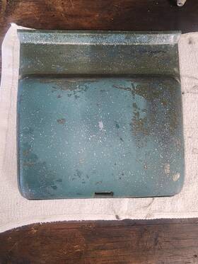 80311-hm8-a30za Honda 2001-2004 Rear Toolbox Cover Door Trx250 Recon Te Tm Green Oem 250