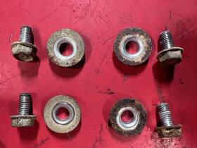 95701-06014-00 Honda Atc 250es Big Red 250 Front Fender Mounting Bolts And Washers 85 86 87