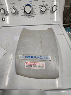 Na-250x Honda 86 87 Trx250r Oem Front Fender Hood Scoop Nose 1986 1987
