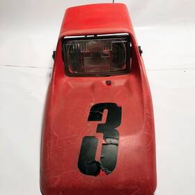 61700 Honda Part Hb9 000 Trx250r Hood Fairing Red Oem 86-89 Original With Headlight