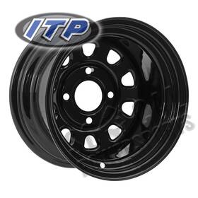 Iw-3415-114074 Itp Delta Steel 12x7 4 3 Blk 4/137 12mm Lt-v700f Twin Peaks 700 4x4 Sra 2004-05