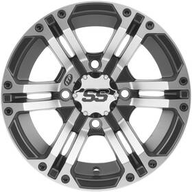 Iw-3415-126360 Itp Ss212 Whl 14x6 4 2 4/137 12mm Machined/blk Outlander 400 Ho Xt Irs 2007-2008