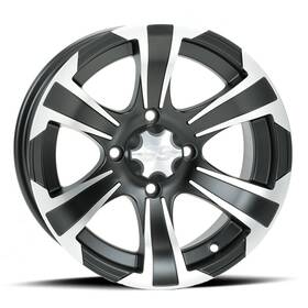 Iw-3415-132849 Itp Ss312 Whl 14x6 4/137 Blk With Mach 4 2 Outlander Max 800 Ho Ltd Irs 2007-2010