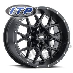 Iw-3415-137854 Itp Storm 14x7 4/110 Hurricane Blk 5 2 Yfm 450fa Kodiak Auto 4x4 Irs 2003-2006