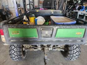 M159808 John Deere M159806 Gator Xuv855m Rear Left Tailgate Cover Panel Plastic