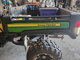 M159812 John Deere M159811 Gator Xuv855m Left Bed Side Fender Cover Panel Plastic