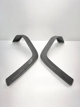Vg10326 John Deere 2011 Gator Cs Cx Front Fender Extension Splash Guard Mud Flap Set