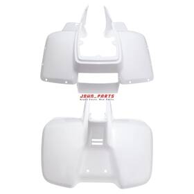 John Parts 741079459145 Fit Suzuki Lt50 1984-1987 Plastics Front Rear Fender Set White